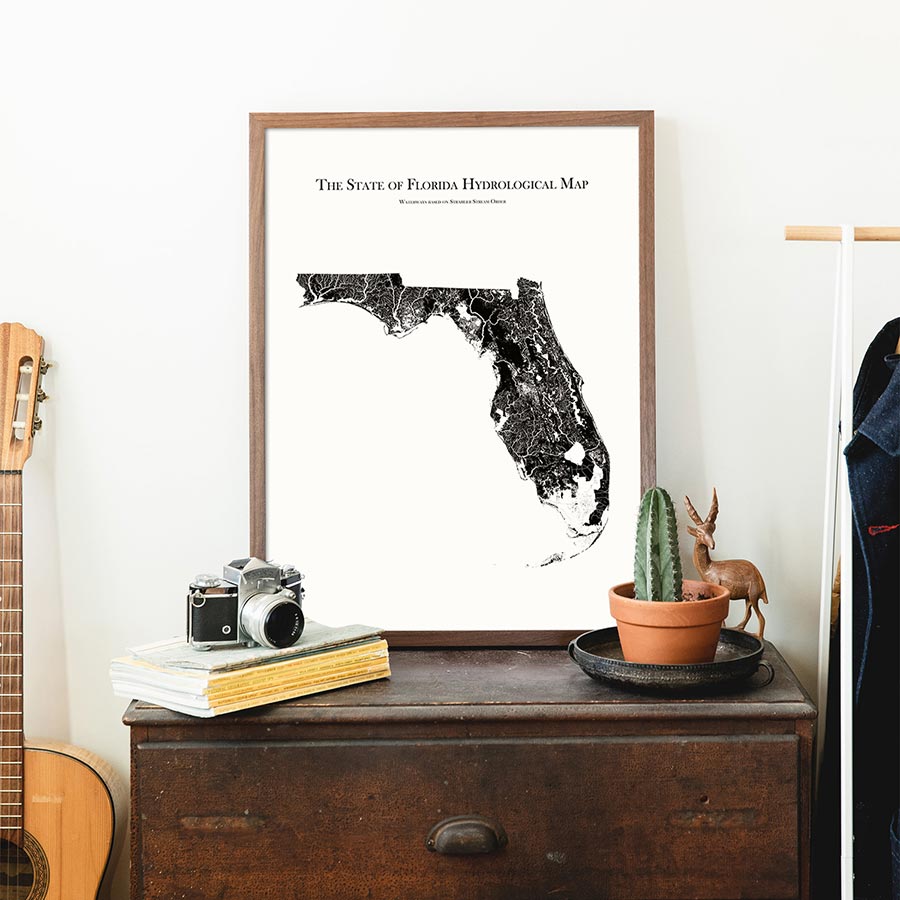 Florida Hydrological Map