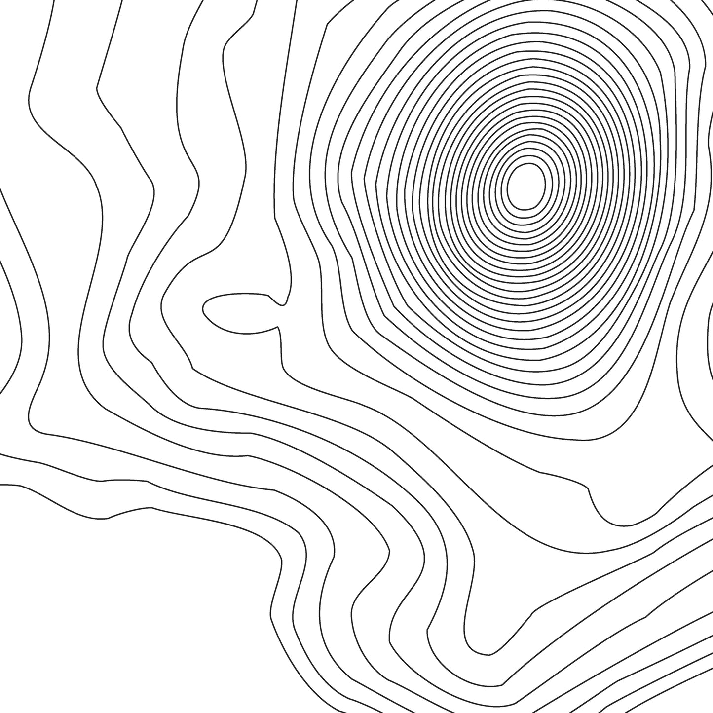 Devil's Tower Topo Map