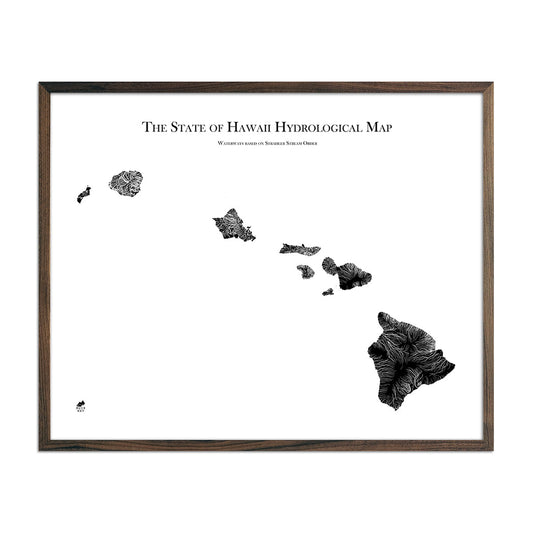 Hawaii Hydrology Map
