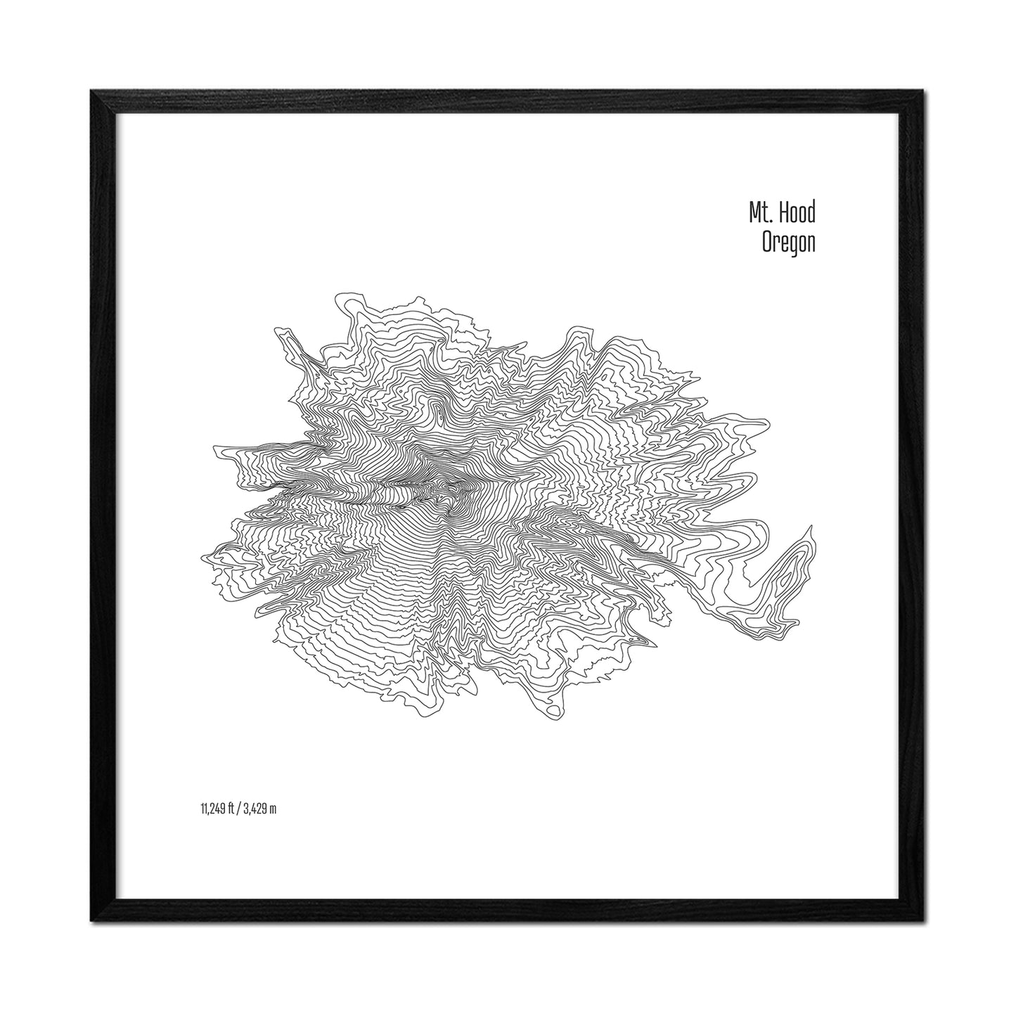 Mt Hood Topo Map