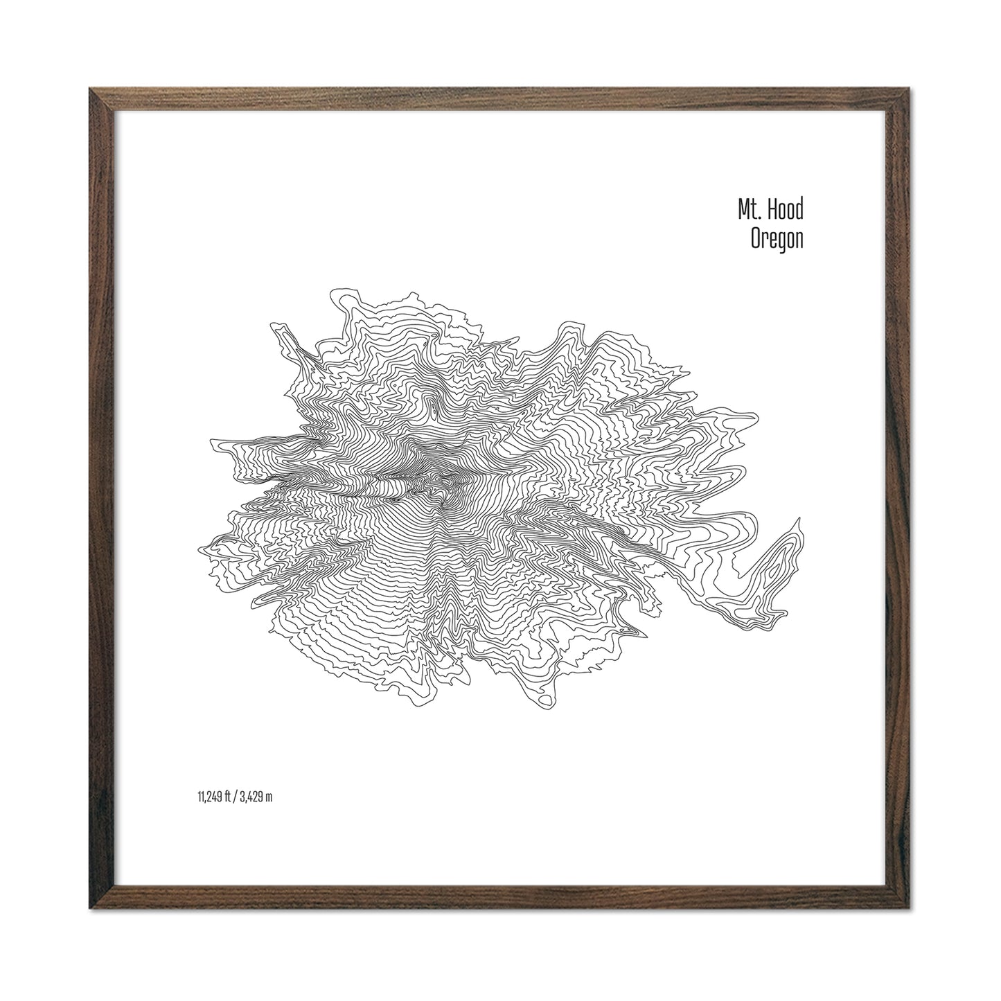 Mt Hood Topo Map