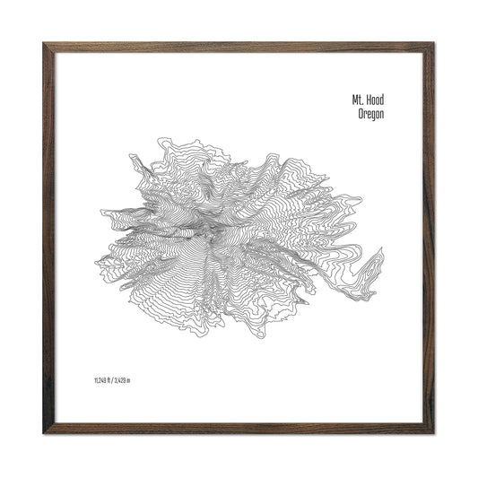 Mt Hood Topo Map
