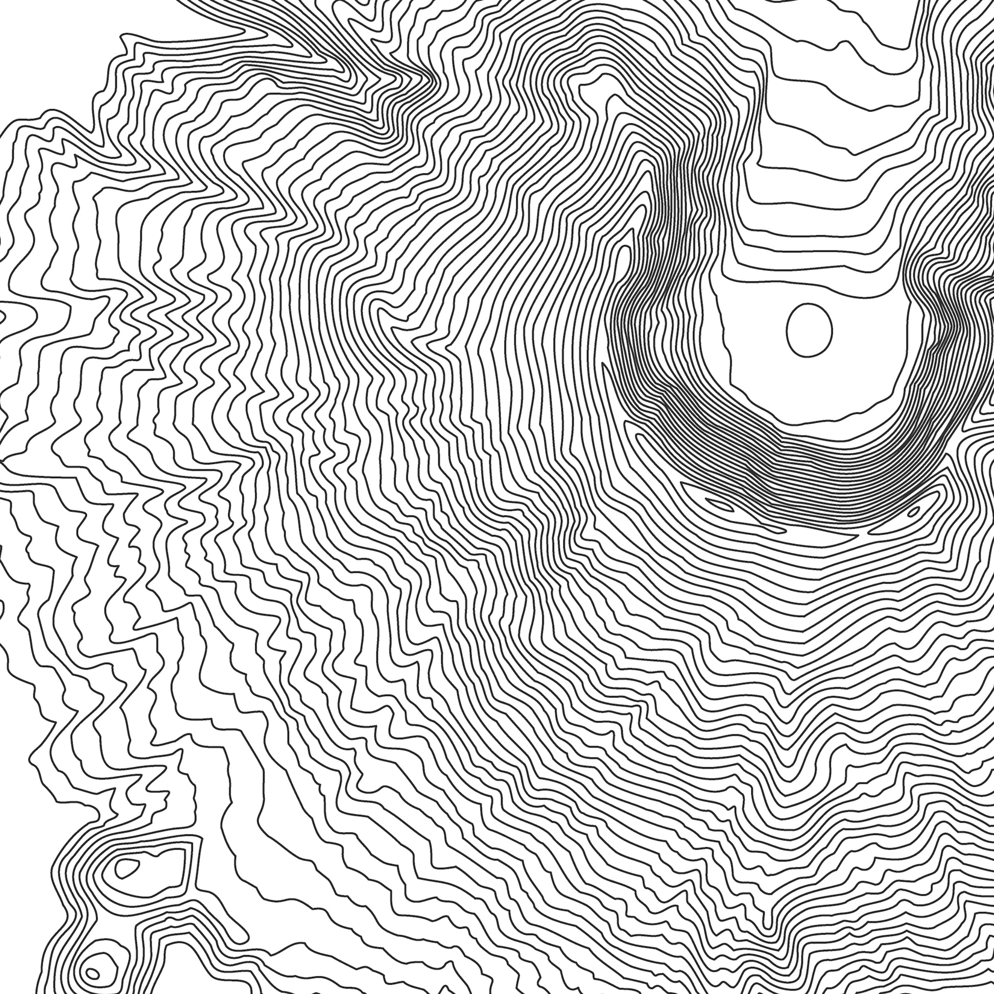 Mt Saint Helens Topo Map