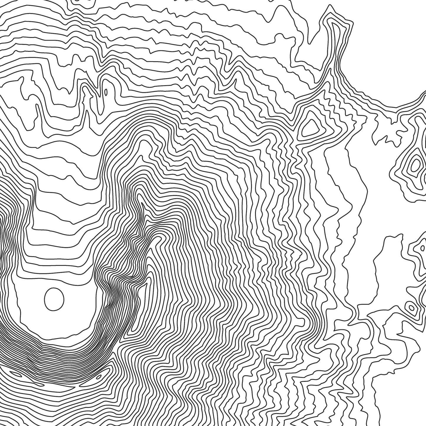 Mt Saint Helens Topo Map